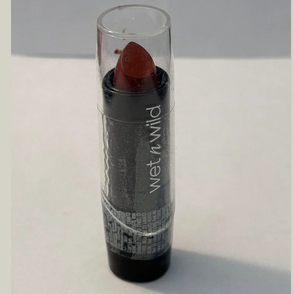 Wet n Wild Silk Finish Lipstick 534B Mink Brown New